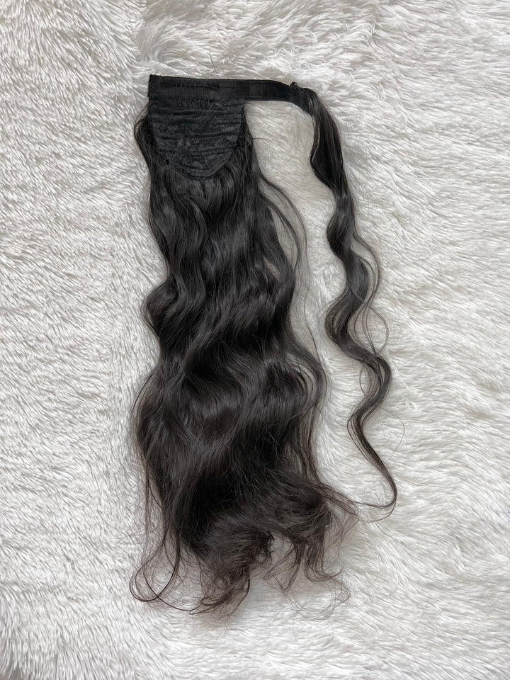 Raw Indian Wavy Ponytail