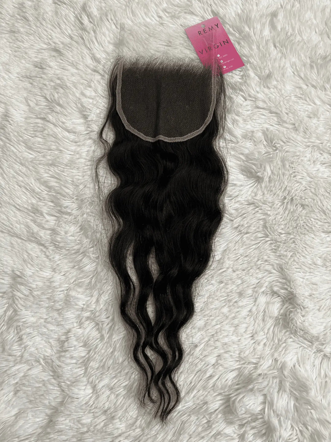 Raw Indian Loose Curly Lace Closure