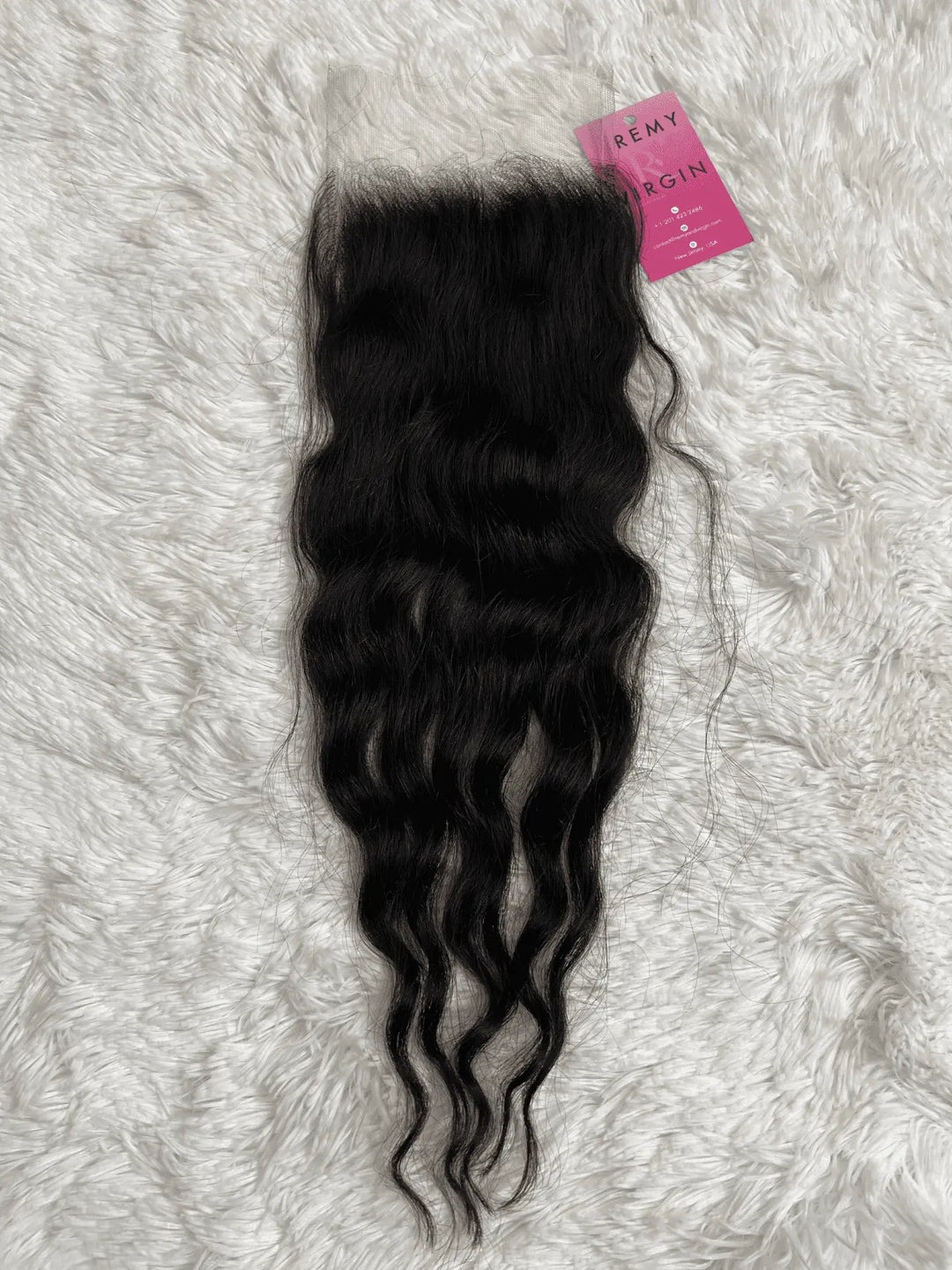 Raw Indian Loose Curly Lace Closure