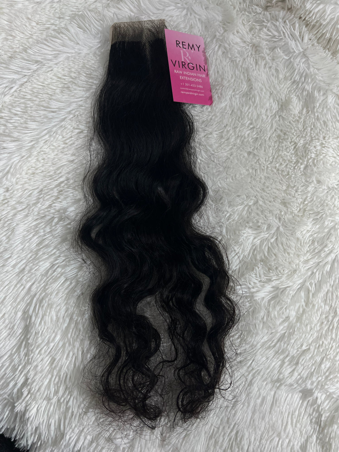 Raw Indian Curly Lace Closure