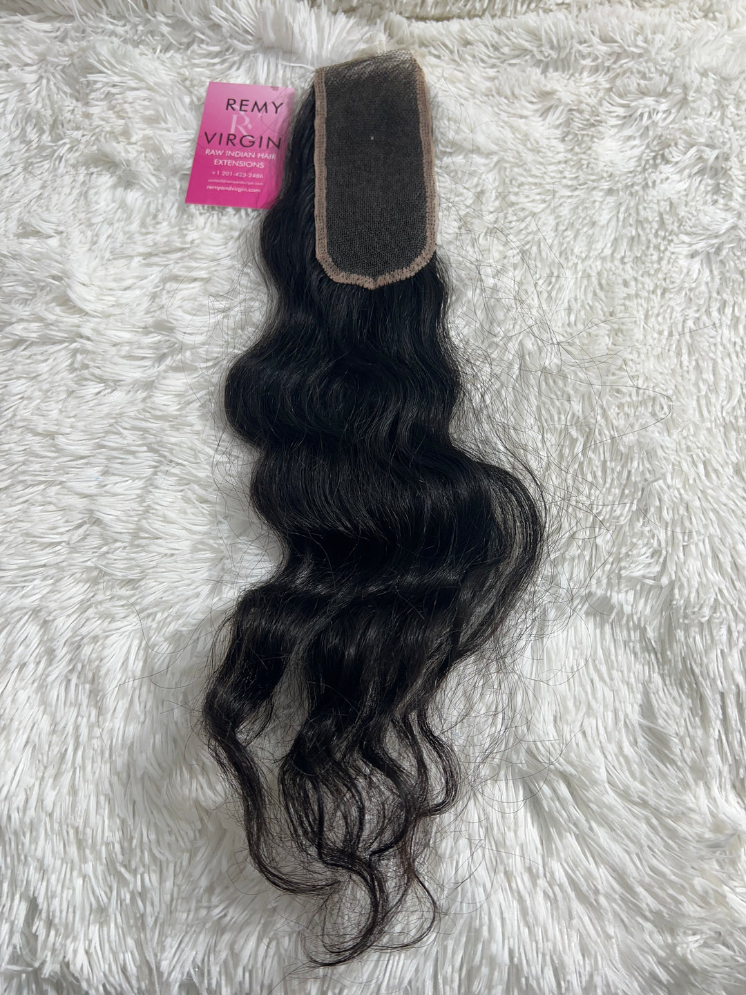 Raw Indian Loose Curly Lace Closure