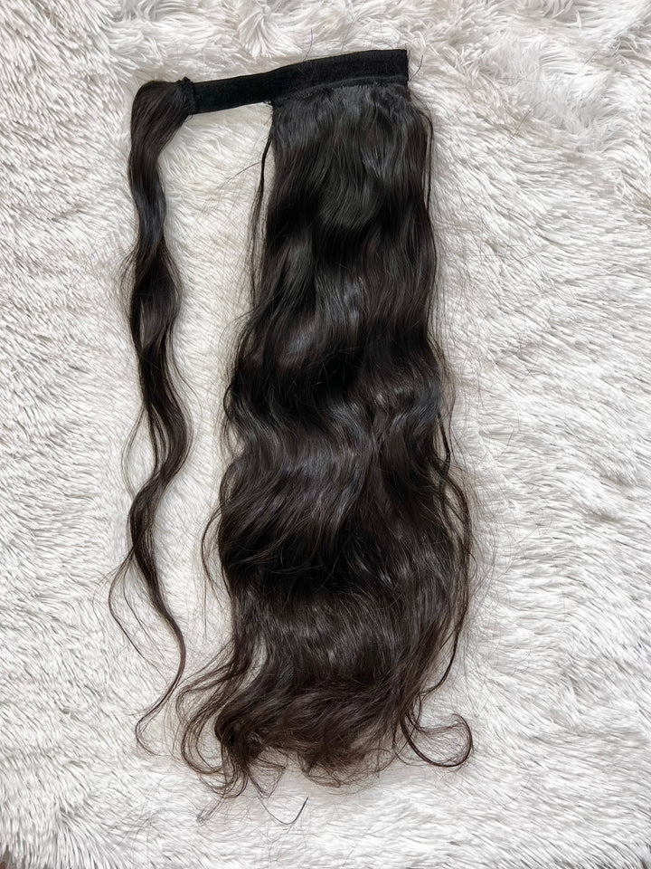 Raw Indian Wavy Ponytail