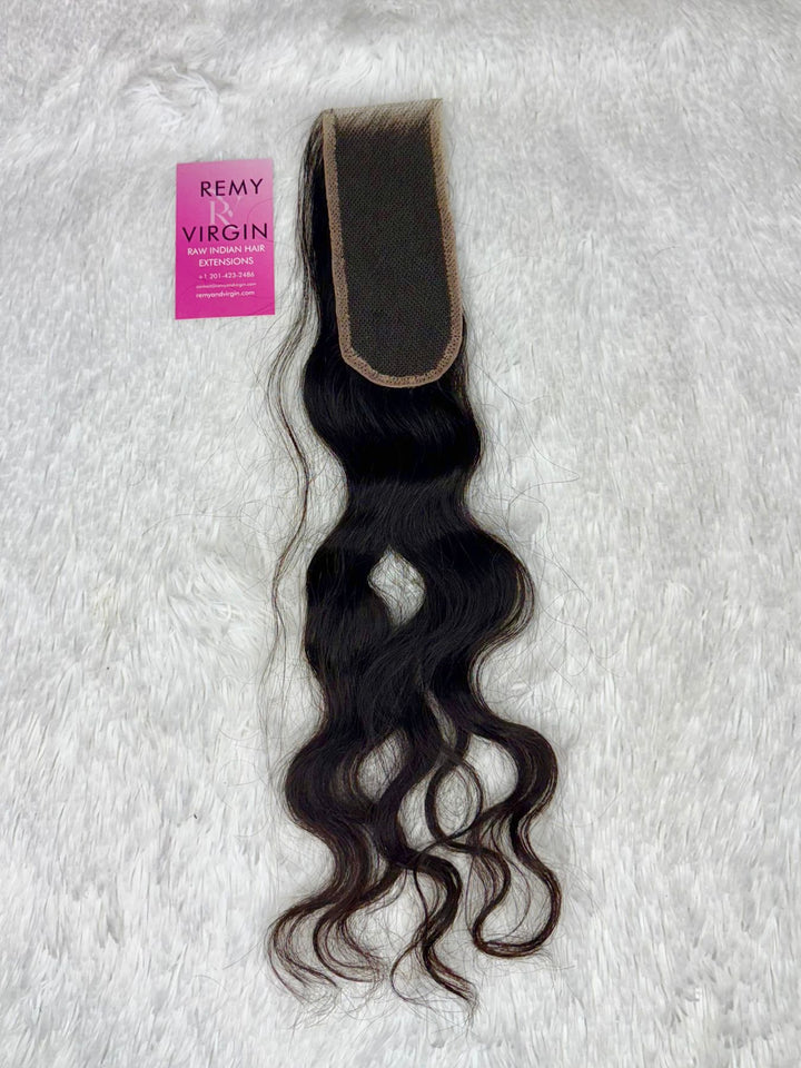 Raw Indian Loose Curly Lace Closure
