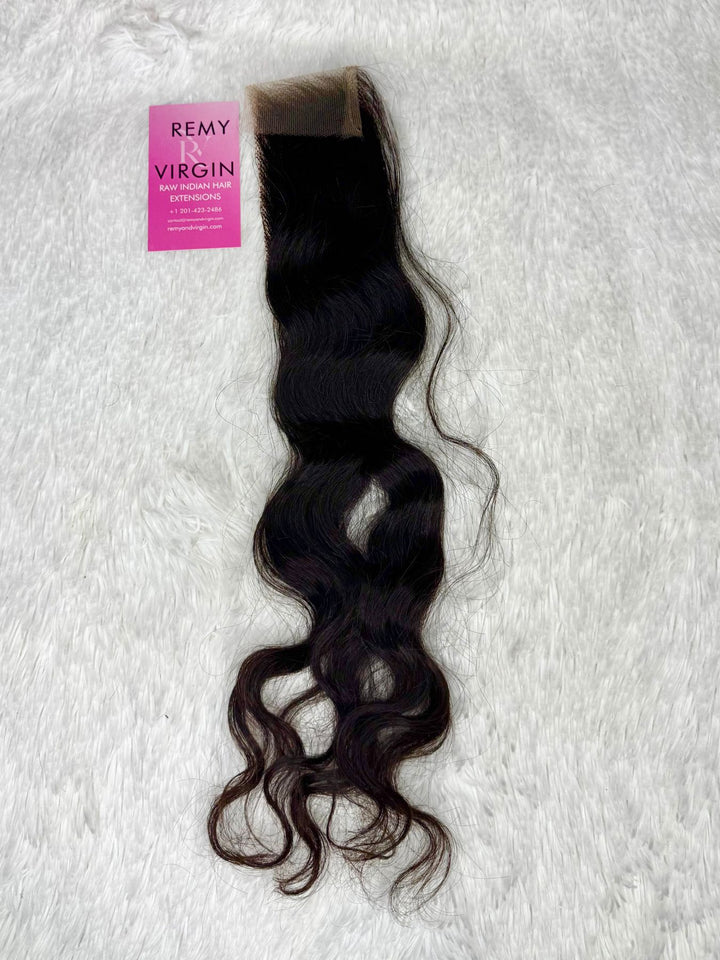 Raw Indian Loose Curly Lace Closure