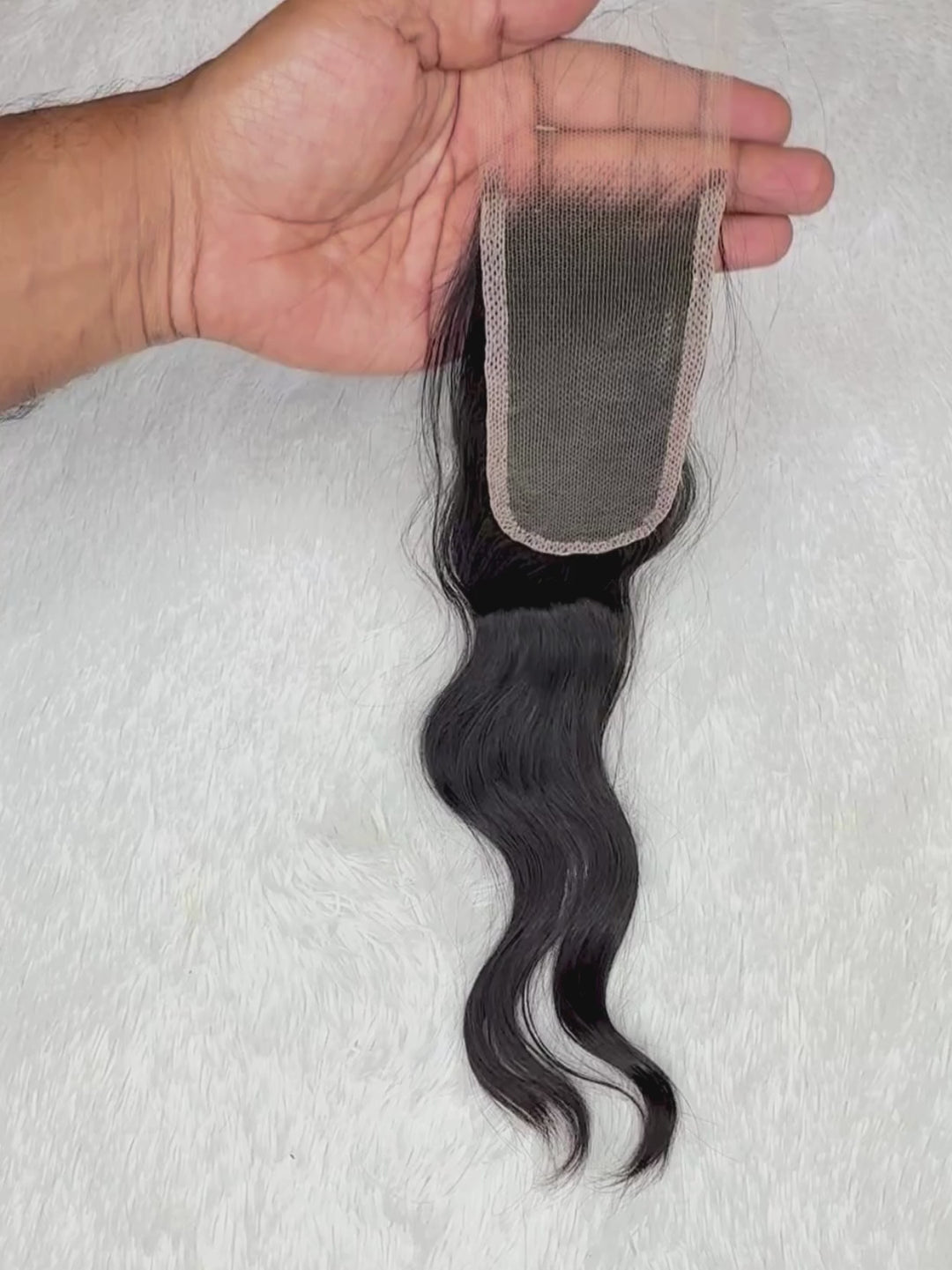 Raw Indian Straight Lace Closure