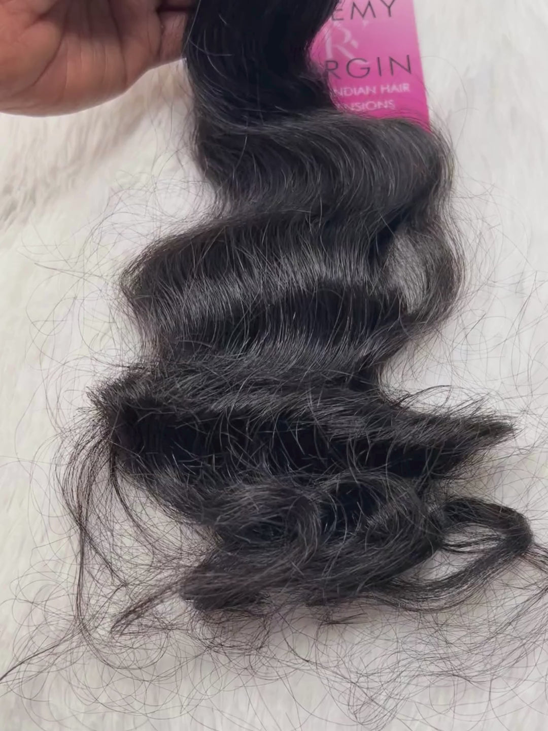 Raw Indian Loose Curly Keratin I-Tip Hair